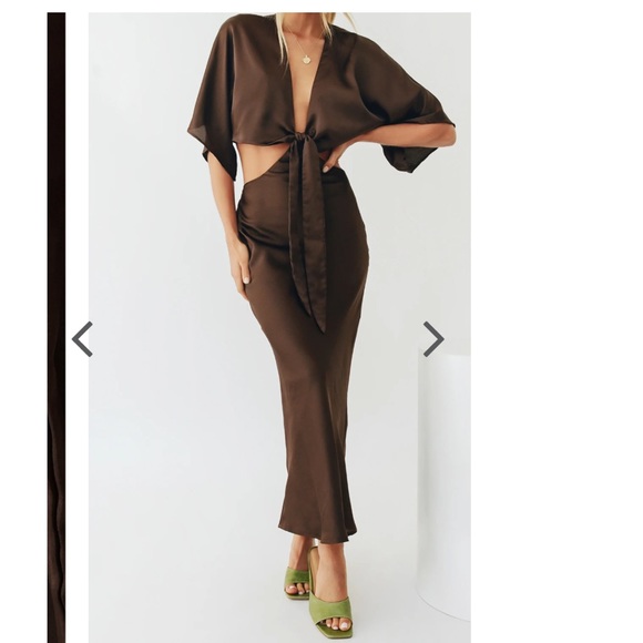 Verge Girl Dresses & Skirts - tie waist midi dress